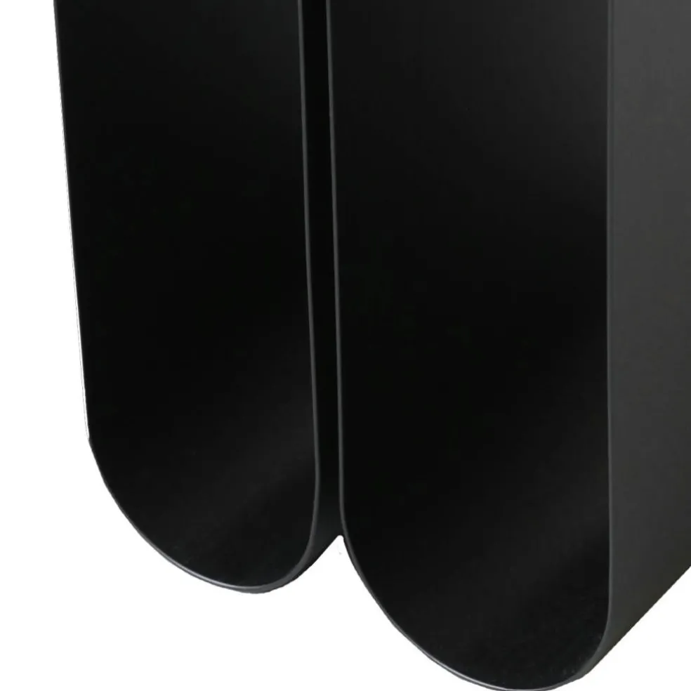 Curved Sidobord, Svart