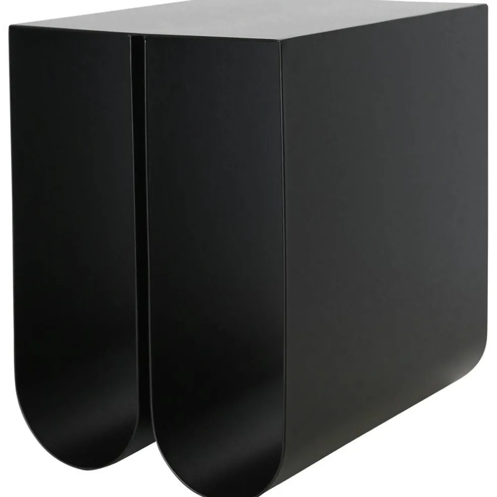 Curved Sidobord, Svart