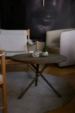 Daphne Soffbord 65 cm, Mörk Ek