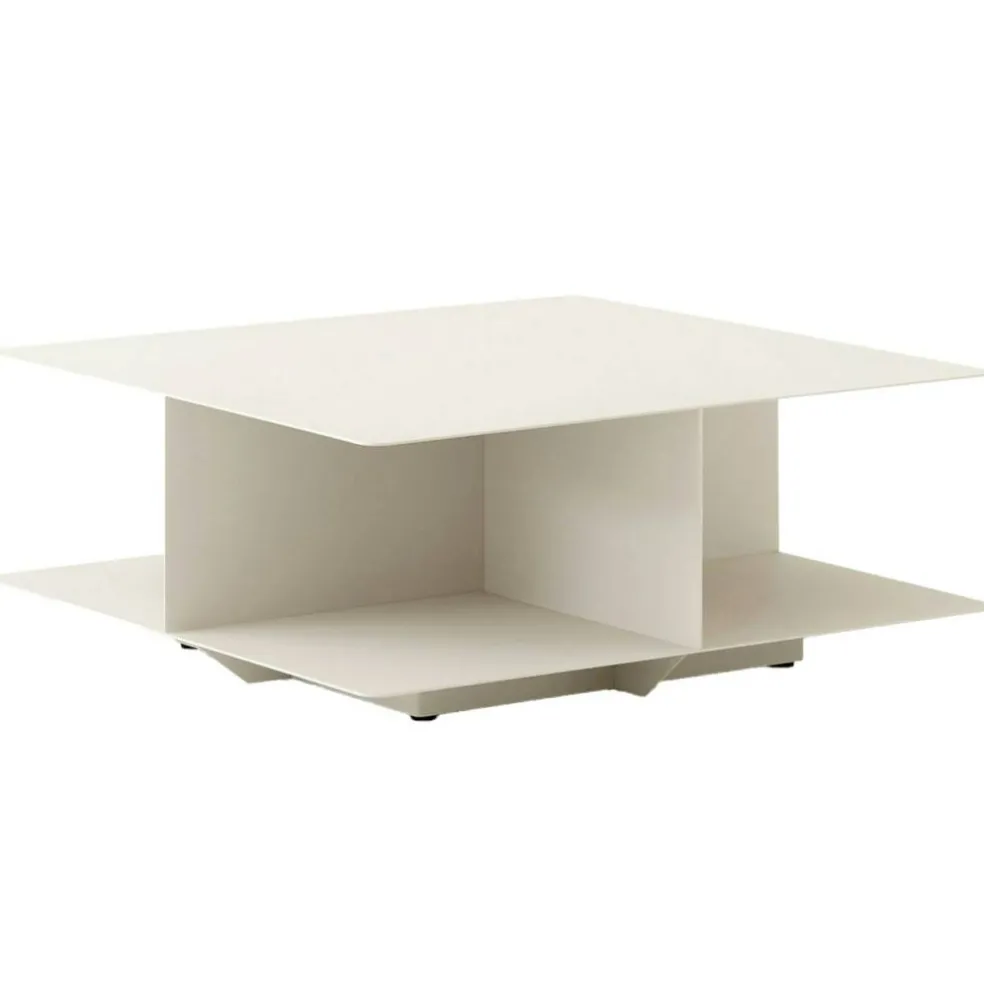 Develius EV3 Soffbord 89x89 cm, Ivory