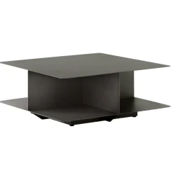 Develius EV3 Soffbord 89x89 cm, Stone Grey