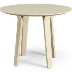 Divido Matbord Ø95 cm, Klarlackad Ask
