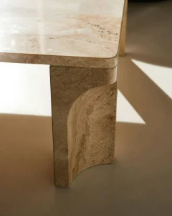 Doric Soffbord Neutral White, 80x80 cm