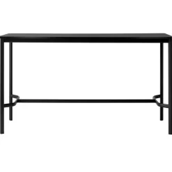Drip HW64 Barbord 80x190x105 cm, Svart Laminat / Brons