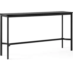 Drip HW63 Barbord 50x190x105 cm, Svart Laminat / Brons