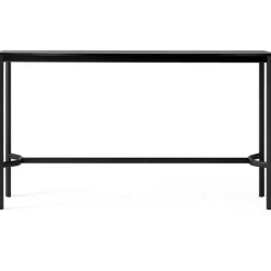 Drip HW63 Barbord 50x190x105 cm, Svart Laminat / Brons