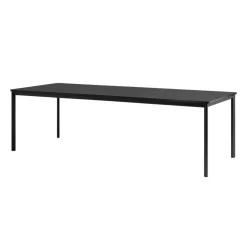 Drip HW60 Bord 250x100 cm, Black / Black Fenix Nano Laminate