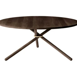 Edda Soffbord 105 cm, Mörk Ek