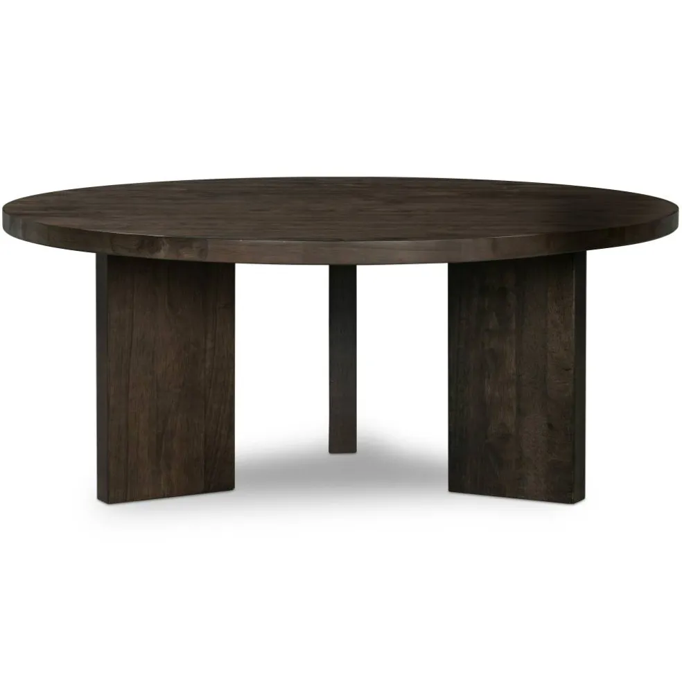 Eden Soffbord 90 cm, Mörk Ek