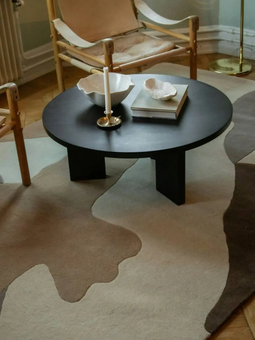Eden Soffbord 90 cm, Mörk Ek