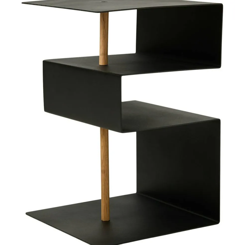 Edge Sidobord, Svart