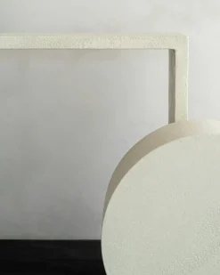 Elements Soffbord Off-white, Ø80 cm