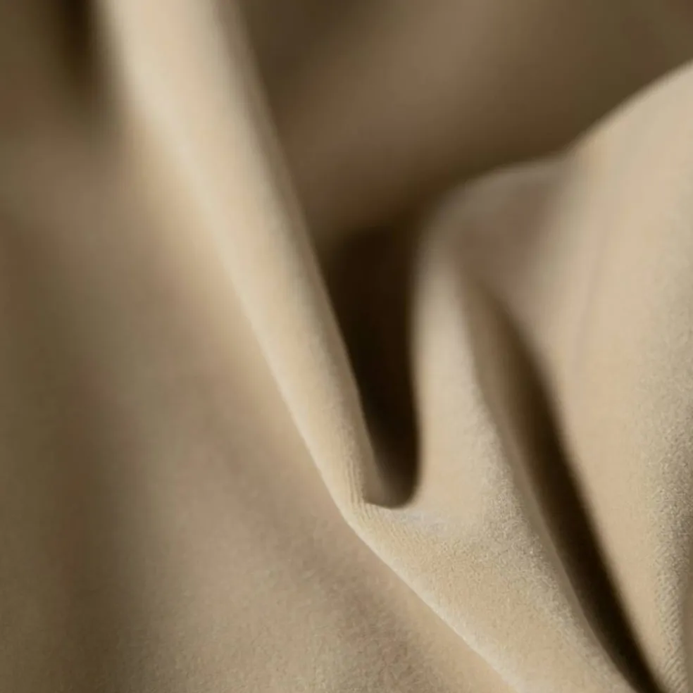 Elephant Stol, Naturlig Ek / Beige Sammet