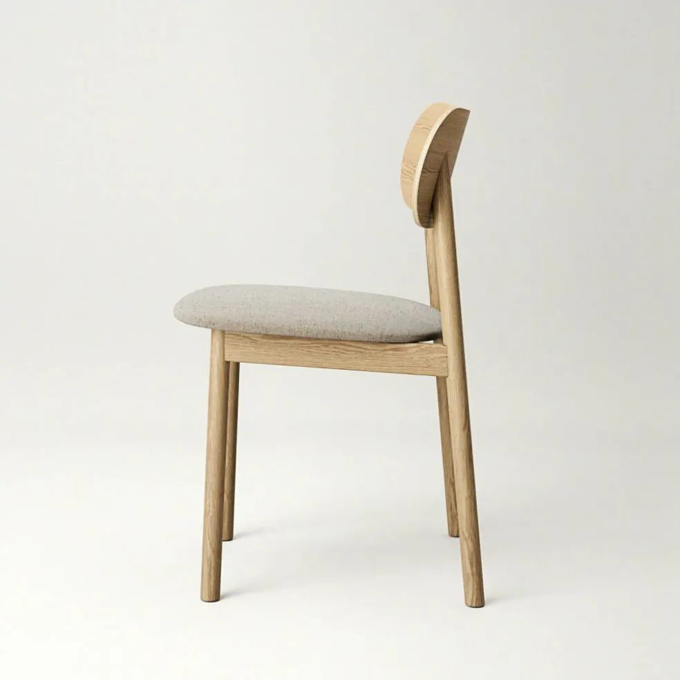 Elephant Stol, Naturlig Ek / Beige Breeze