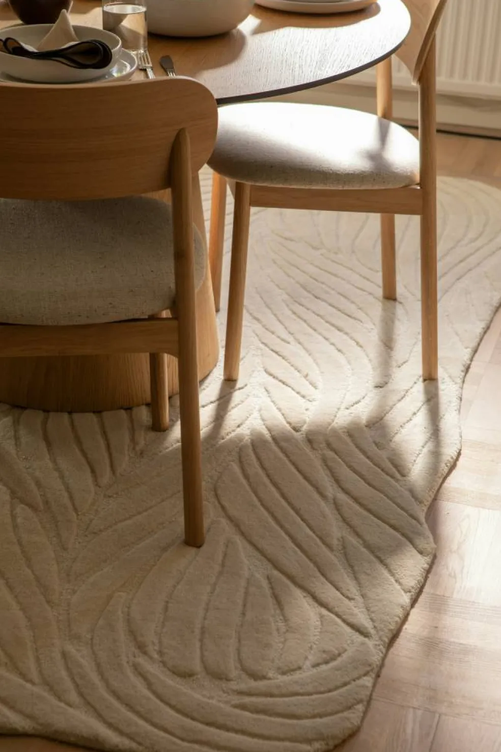 Elephant Stol, Naturlig Ek / Beige Breeze
