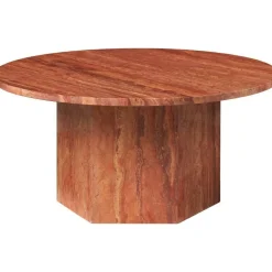Epic Soffbord Rund 80 cm, Burnt Red