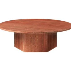 Epic Soffbord Rund 110 cm, Burnt Red