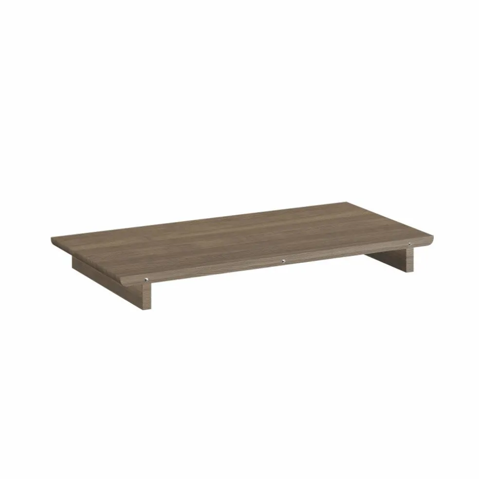 Expand Iläggsskiva 90x50 Rökt Ek
