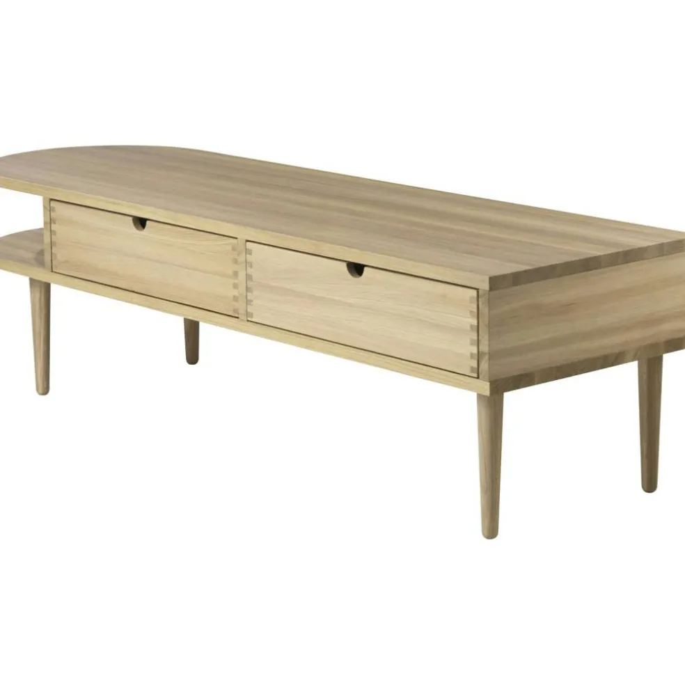 F24 Bänk 145 cm, Lackad Ek