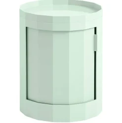 Facet Skåp Låg, Soft Mint