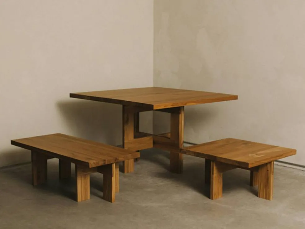 Farmhouse Soffbord 52x105 cm, Ek