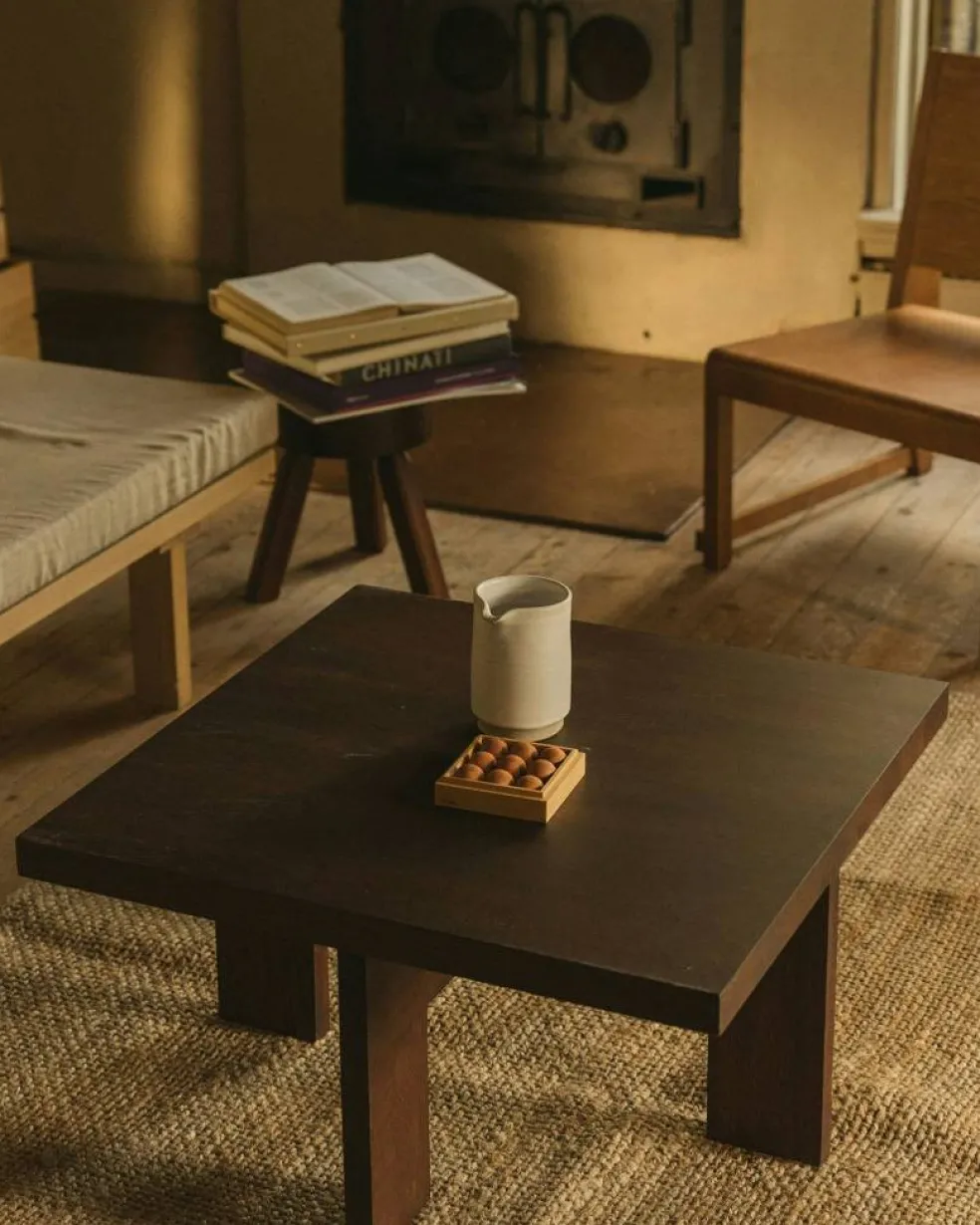 Farmhouse Soffbord 52x105 cm, Mörk Ek
