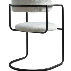 FF Cantilever Stol, Ivory Karakorum / Krom