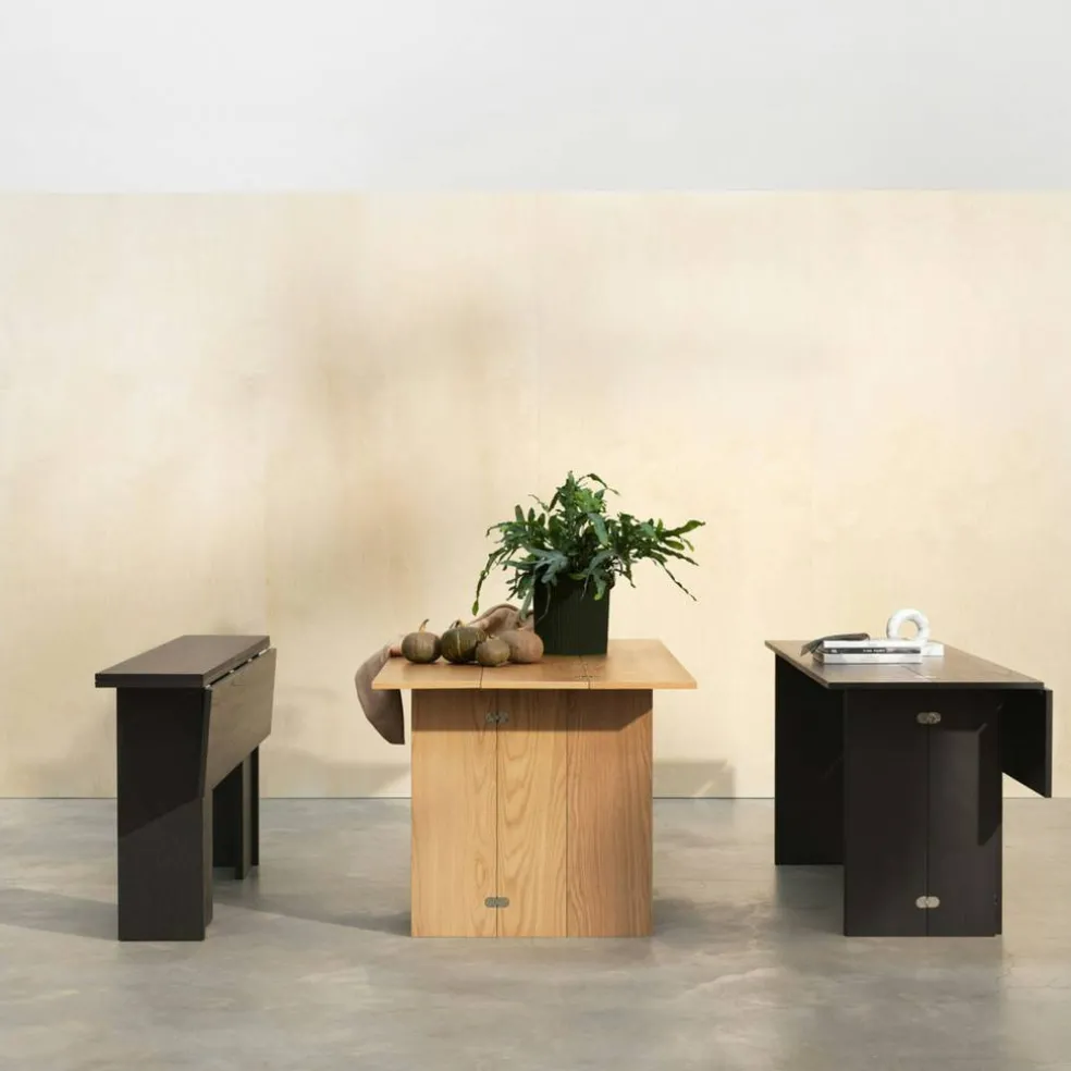 Flip Table Bord, Mörk Ek