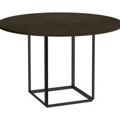 Florence Matbord 120 cm, Rökt Ek / Svart