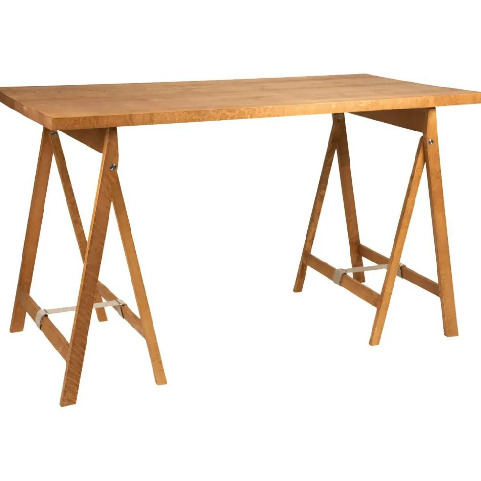 Folding Flat Bockbord, Warm Brown