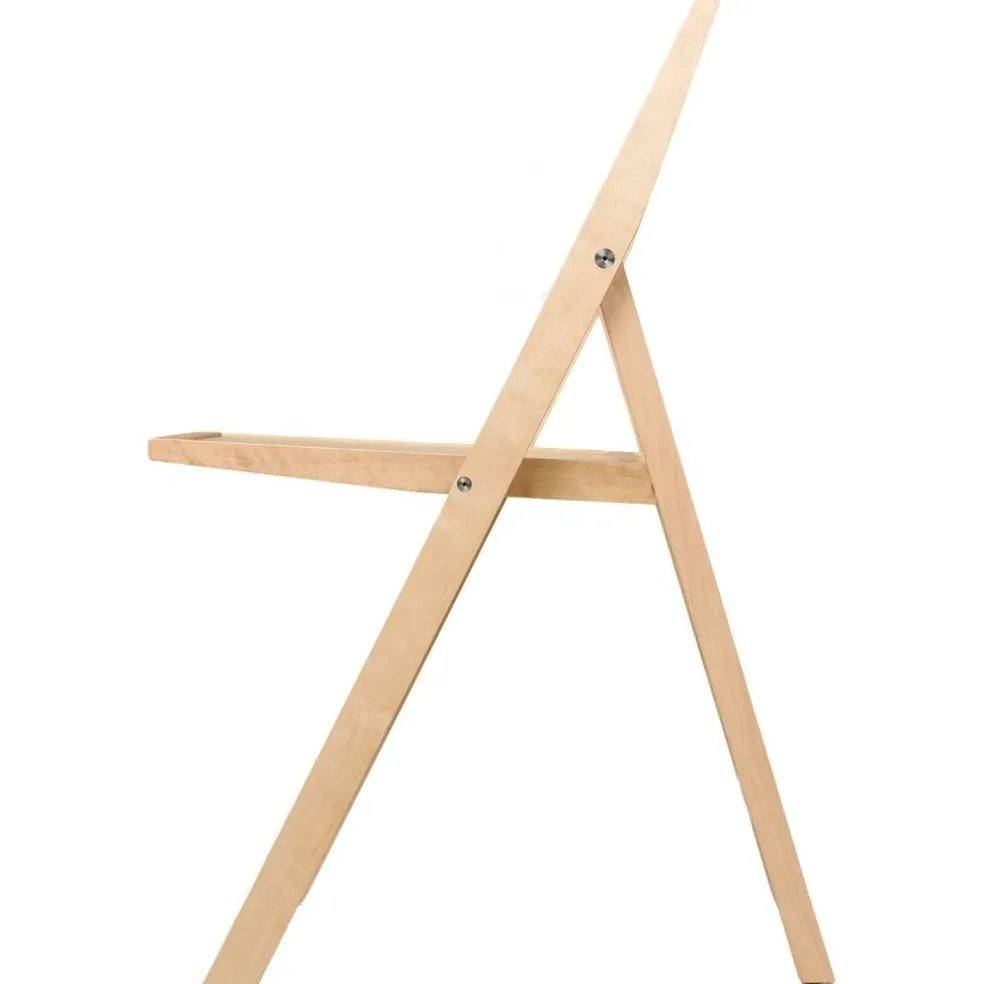 Folding Flat Stol, Natur