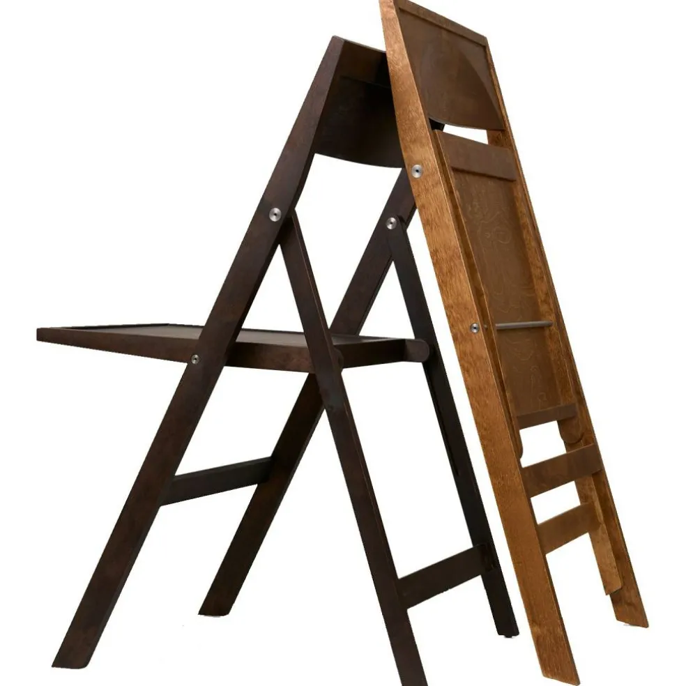 Folding Flat Stol, Warm Brown