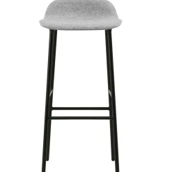Form Barstol 75 cm, Grå / Ek