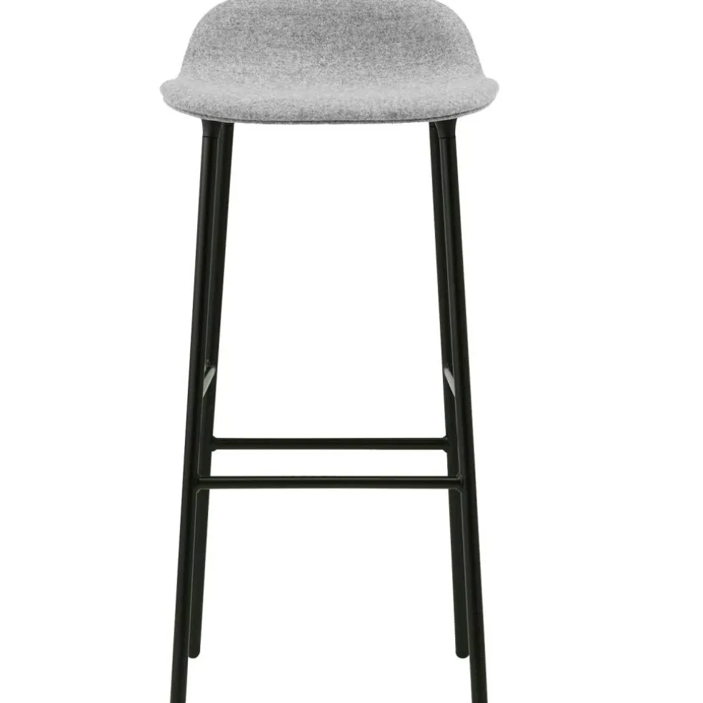 Form Barstol 75 cm, Grå / Ek