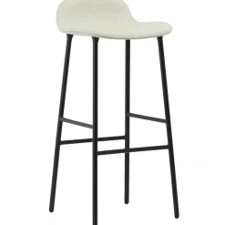 Form Barstol 75 cm, Vit / Ek