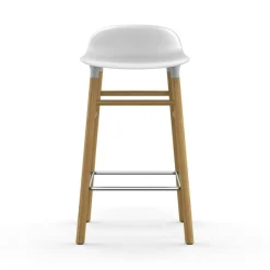 Form Barstol Ekben, 75cm, Vit