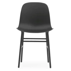 Form Stol Stålben, Svart