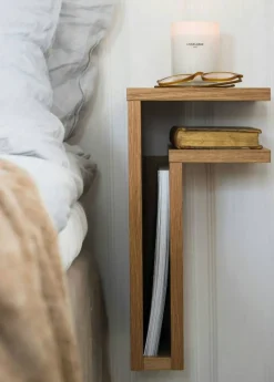 F-Shelf Vägghylla Höger, Ek