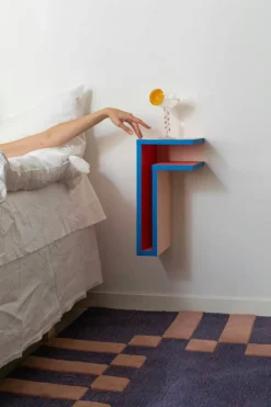 F-Shelf Vägghylla Höger, Furu