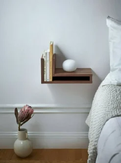 F-Shelf Vägghylla Höger, Valnöt