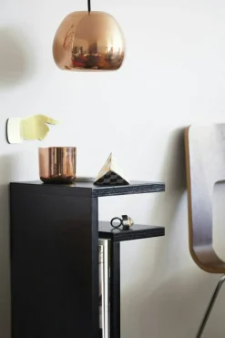 F-Shelf Vägghylla Vänster, Svart