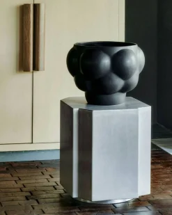 Funki Pall 01 40x46 cm, Borstad Aluminium
