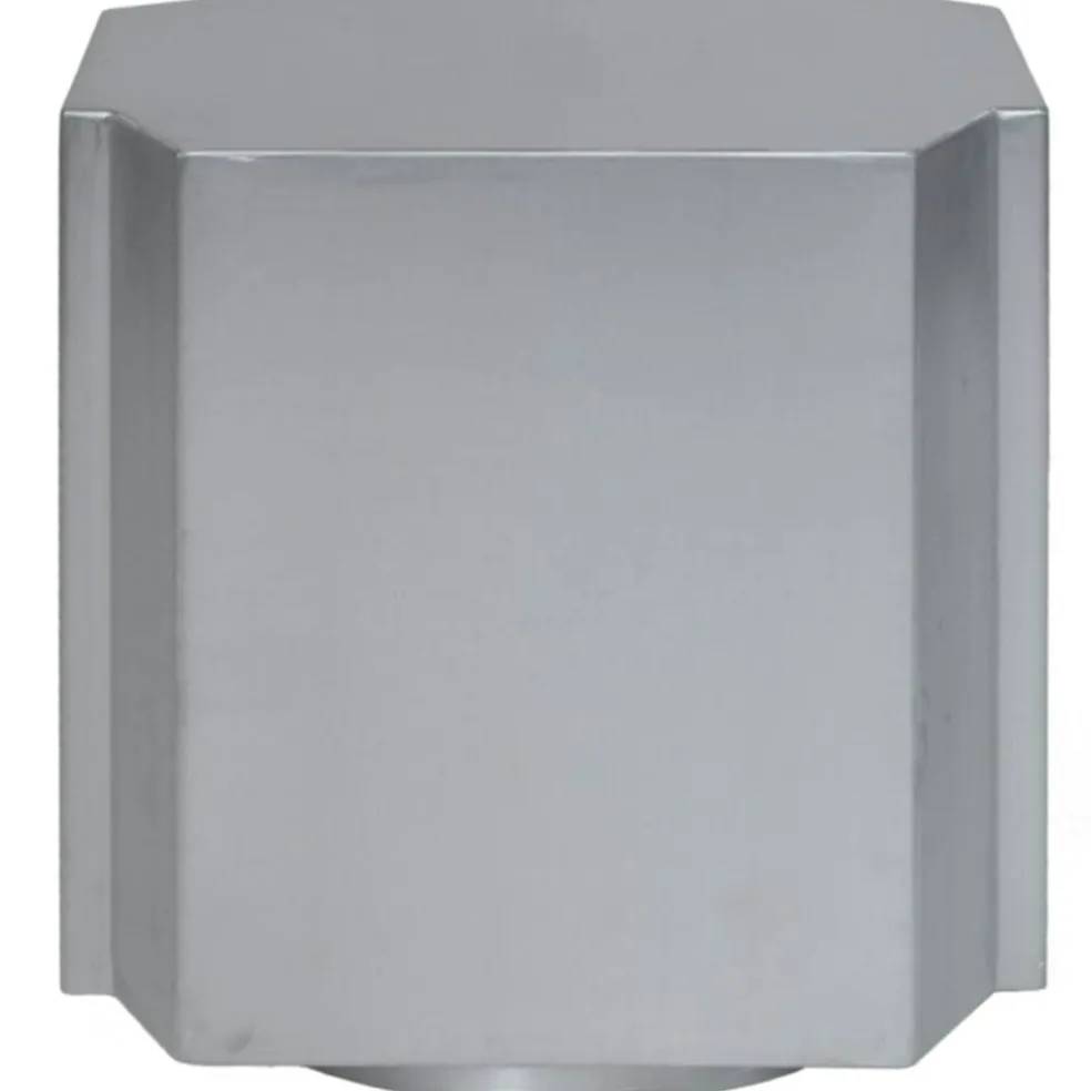 Funki Pall 01 40x46 cm, Borstad Aluminium