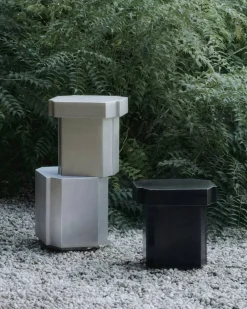 Funki Pall 01 40x46 cm, Borstad Aluminium