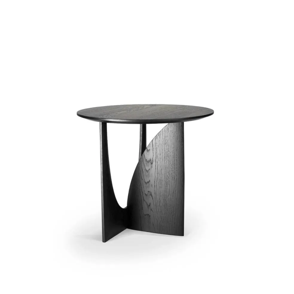 Geometric Sidobord, Svart Ek
