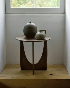 Geometric Sidobord, Teak