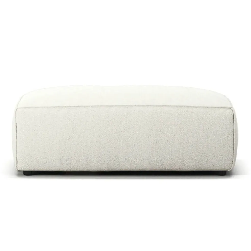 Grand Fotpall Bouclétyg, Steam White