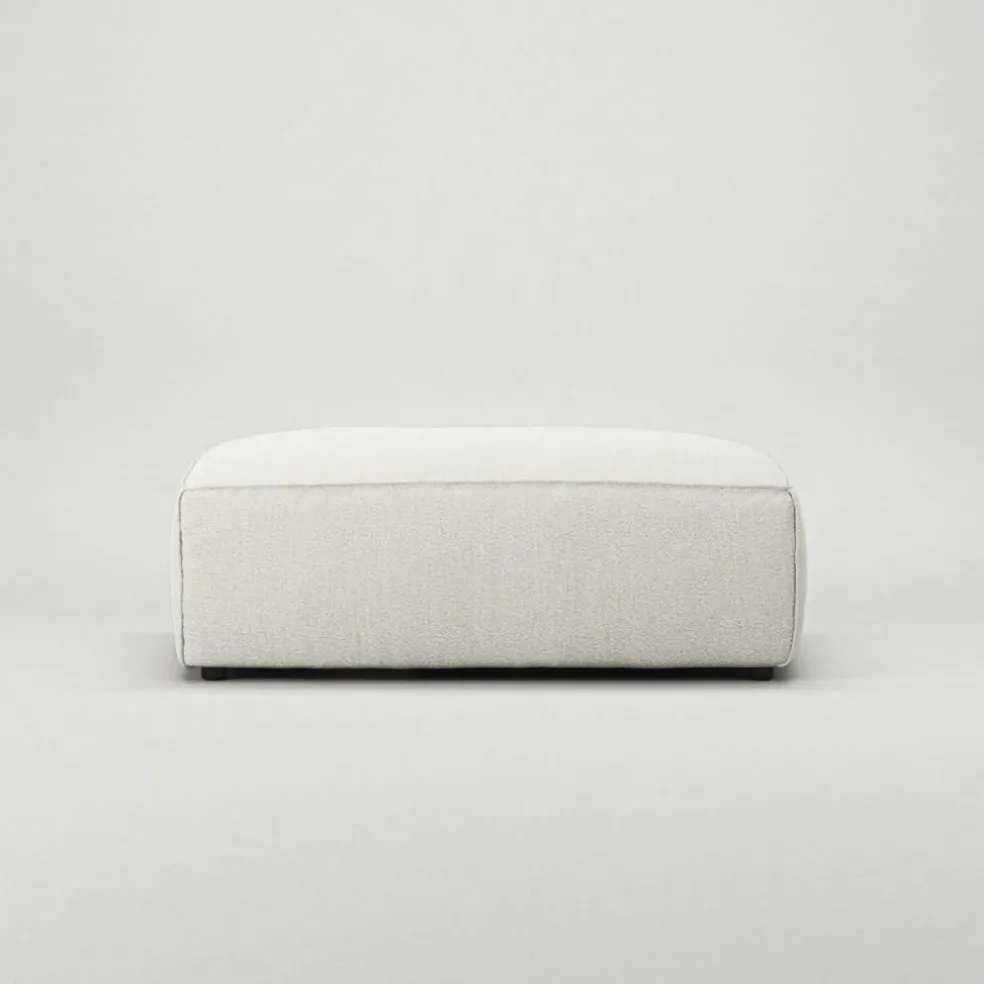Grand Fotpall Bouclétyg, Steam White