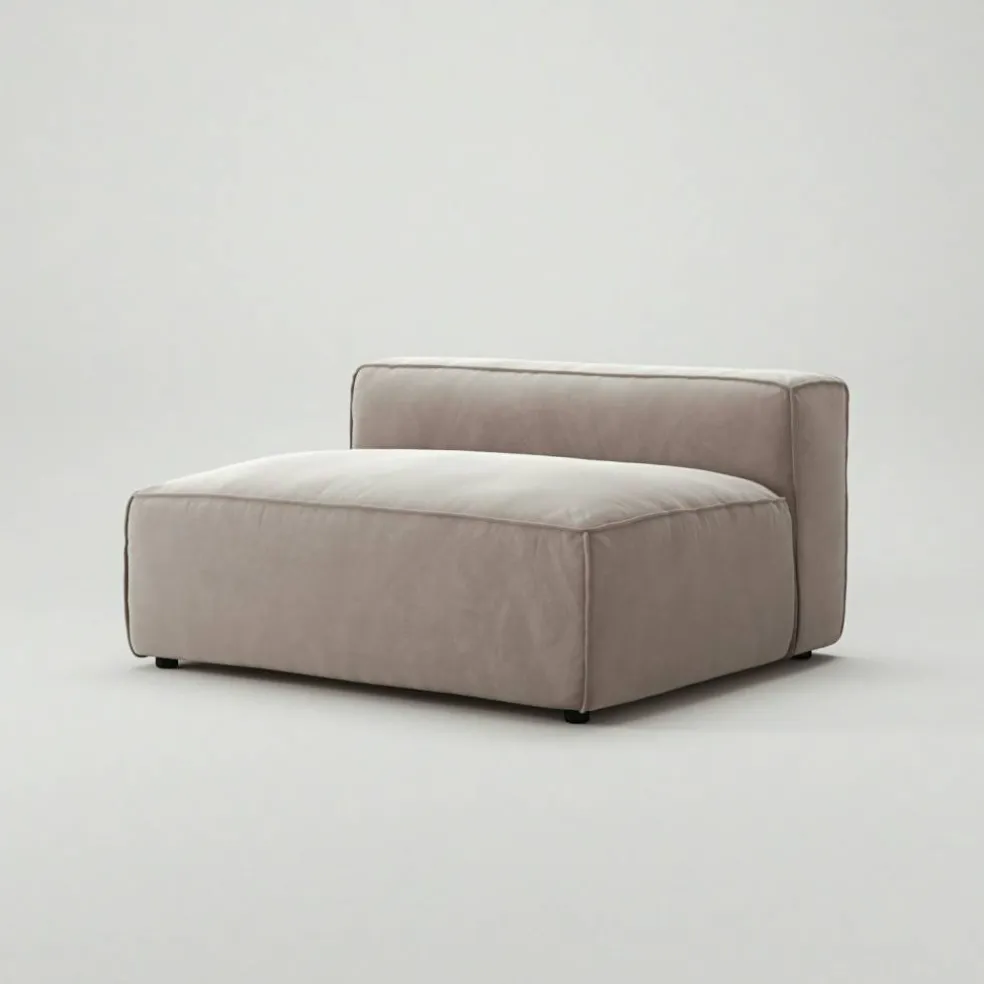 Grand Fåtölj Sammet, Dusk Beige