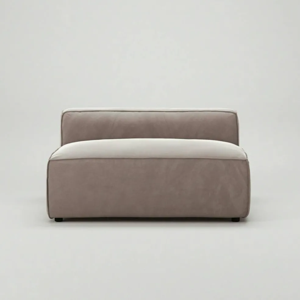 Grand Fåtölj Sammet, Dusk Beige